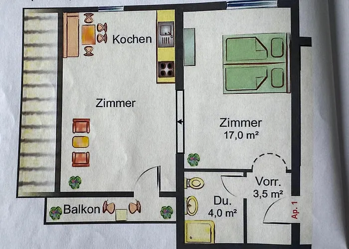 Apartamento Wetterstein 3 *